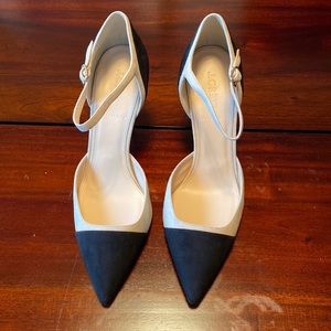 Jcrew suede Heels